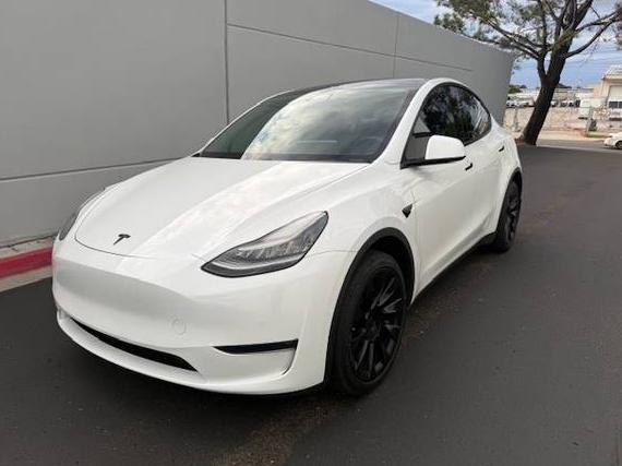 TESLA MODEL Y 2020 5YJYGDEE0LF025481 image
